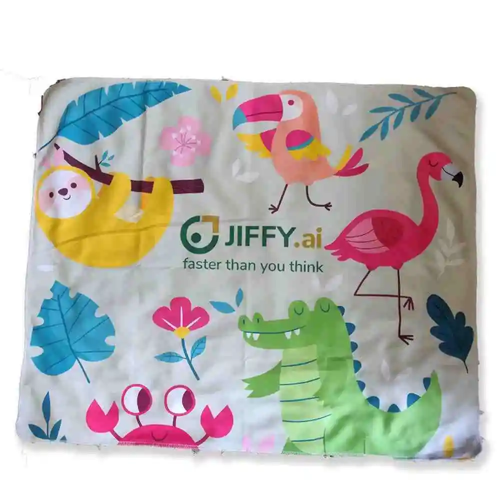 Animal Theme Stroller Blanket